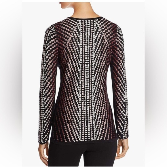 Nic+Zoe Multi-Color Dots and Black Panel
Sweater Women’s Small - Picture 2 of 11